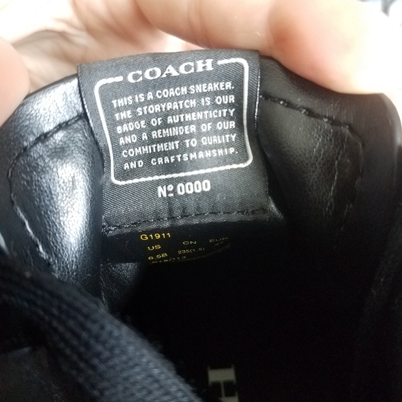 🔥Coach Sneaker High Tops🔥 - Picture 6 of 7